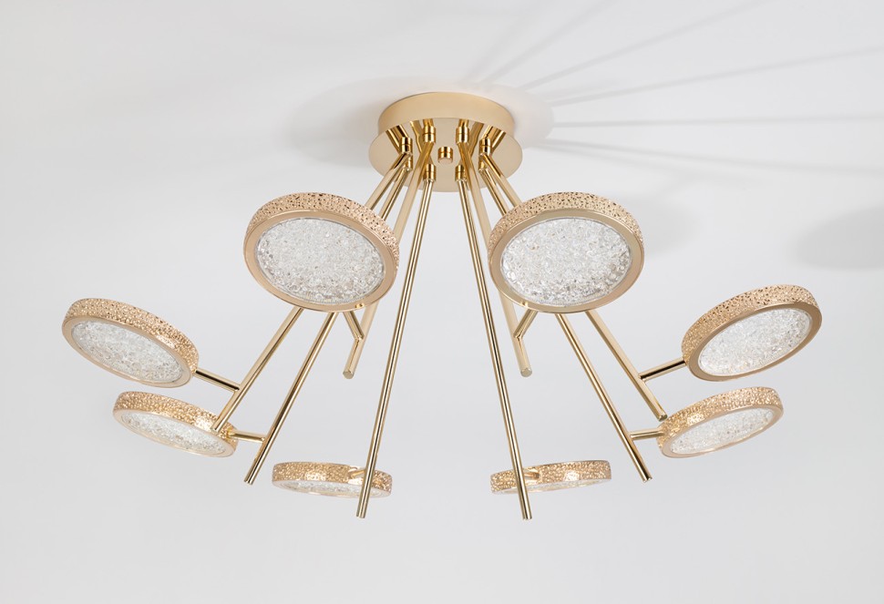 Светильники Потолочные Escada 10241/8 LED*72W Gold