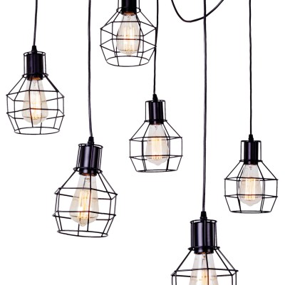 Светильники Подвесные Escada 1129/8S E27*60W Black