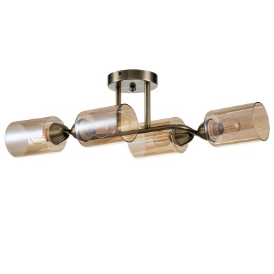 Люстры На штанге Escada 1110/4P Е27*60W Antique bronze