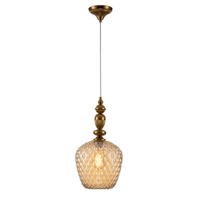 INDIGO Подвесной светильник ANNATA 11010/1P Amber