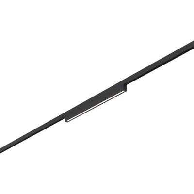 ST665.446.08 Магнитный трековый светильник Черный LED 1*8W 4000K 250Lm Ra&gt;80 100° IP20 L300xW10xH18