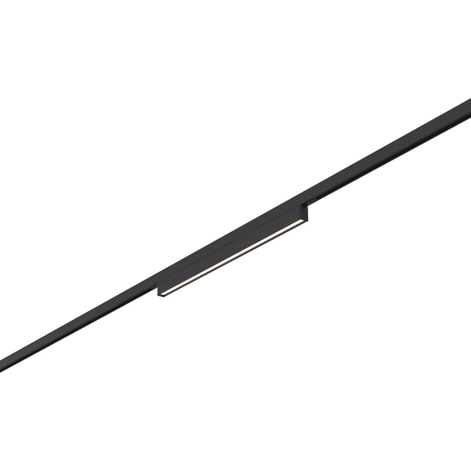 ST665.446.08 Магнитный трековый светильник Черный LED 1*8W 4000K 250Lm Ra>80 100° IP20 L300xW10xH18
