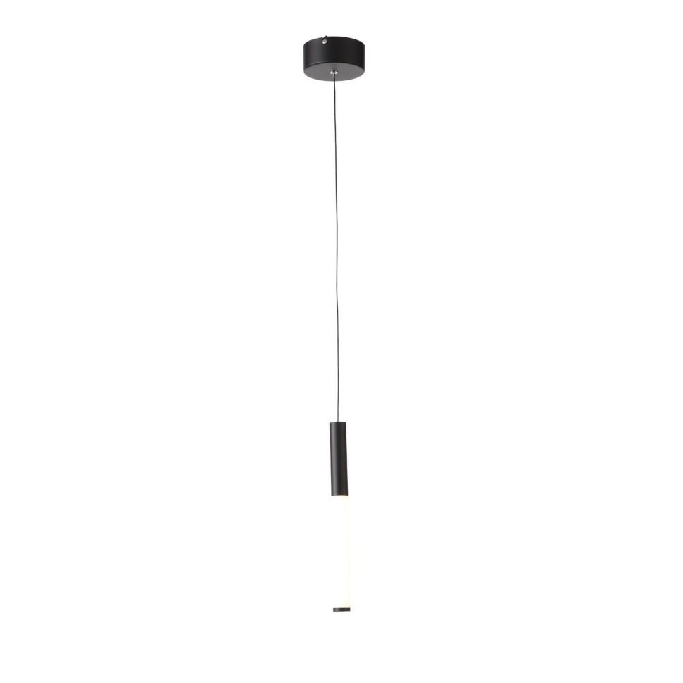 SL1593.403.01 Светильник подвесной ST-Luce Черный/Белый LED 1*8W 3000K