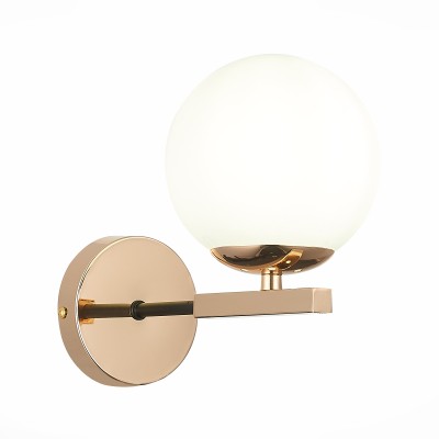 SLE106801-01 Светильник настенный Французское золото/Белый E14 1*40W