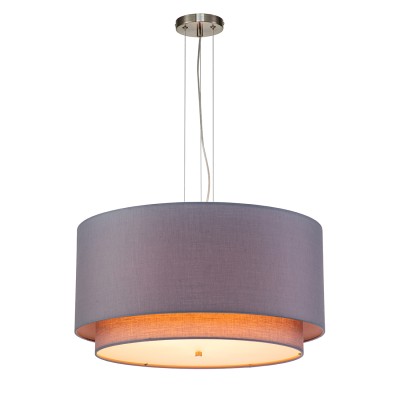 INDIGO Подвесной светильник NEBBIA 13020/3P Nickel