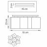 Накладная люстра Lightstar 802070