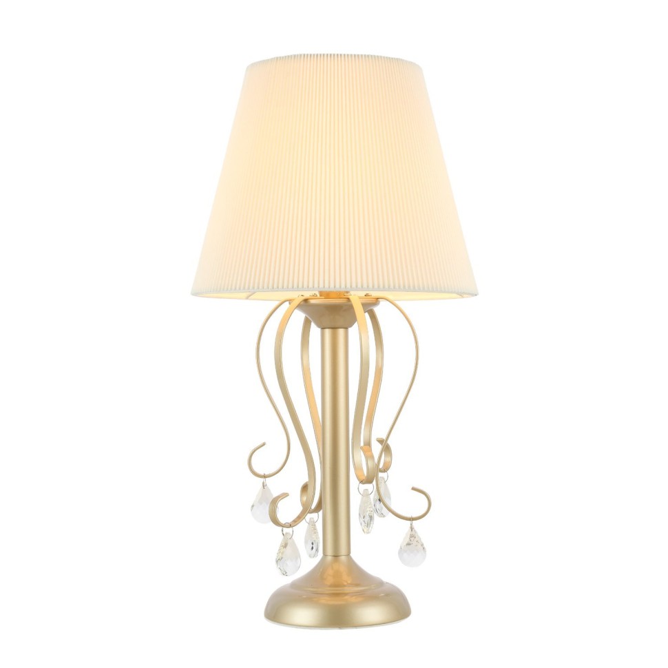 SL177.204.01 Прикроватная лампа Золотистый/Белый E14 1*40W