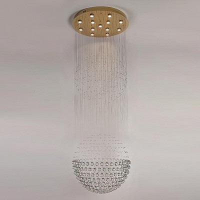 Каскадная люстра Newport 8113/300 gold М0064538