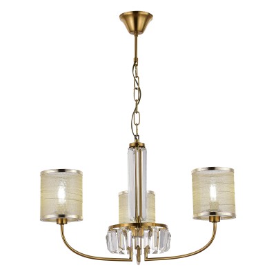 SLE1119-303-03 Светильник подвесной Латунь/Шампань E14 3*40W