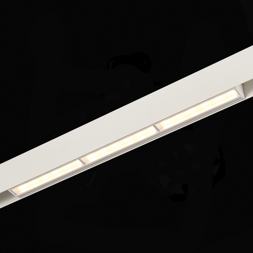 ST804.546.18 Магнитный трековый светильник Белый LED 1*18W 4000K 1 400Lm Ra>90 120° IP20 L330xW22xH4