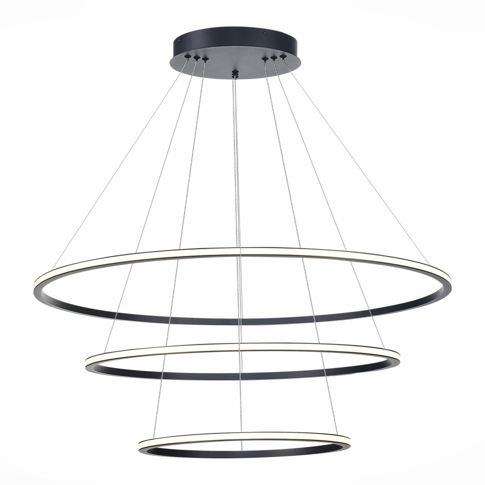 ST604.443.114 Светильник подвесной ST-Luce Черный/Белый LED 1*114W 4000K