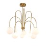 Люстра Delight Collection KG1213P-8 brass