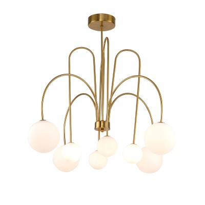 Люстра Delight Collection KG1213P-8 brass