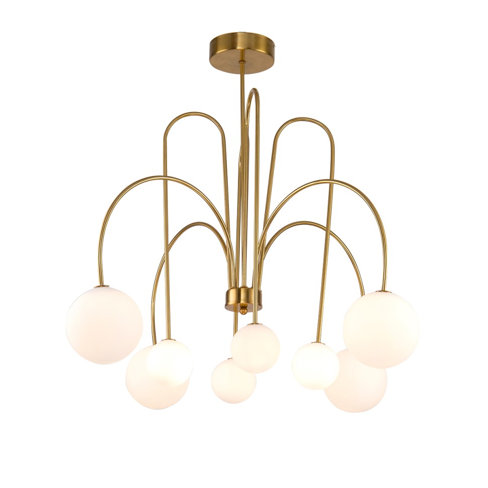 Люстра Delight Collection KG1213P-8 brass