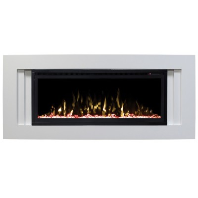 Электрокамин Stockholm 42/BV WT с очагом Saphir 42