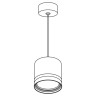 Подвесной светильник Citilux CL002P10