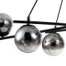 Люстры Подвесные Escada 1119/8S E14*40W Black