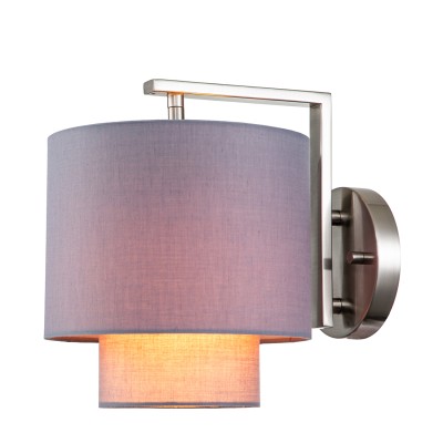 INDIGO Настенный светильник NEBBIA 13020/1W Nickel