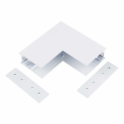 ST007.539.00 Внутренний угол-соединитель для подвесного / накладного магнитного шинопровода ST-Luce Белый