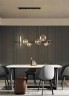 Люстра Delight Collection KG1233P-7 black/clear