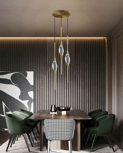 Подвесной светильник Delight Collection OM82112-3 gold