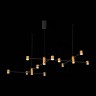 SL1596.423.22 Светильник подвесной ST-Luce Золотистый, Черный/Белый LED 22*3W 3000K