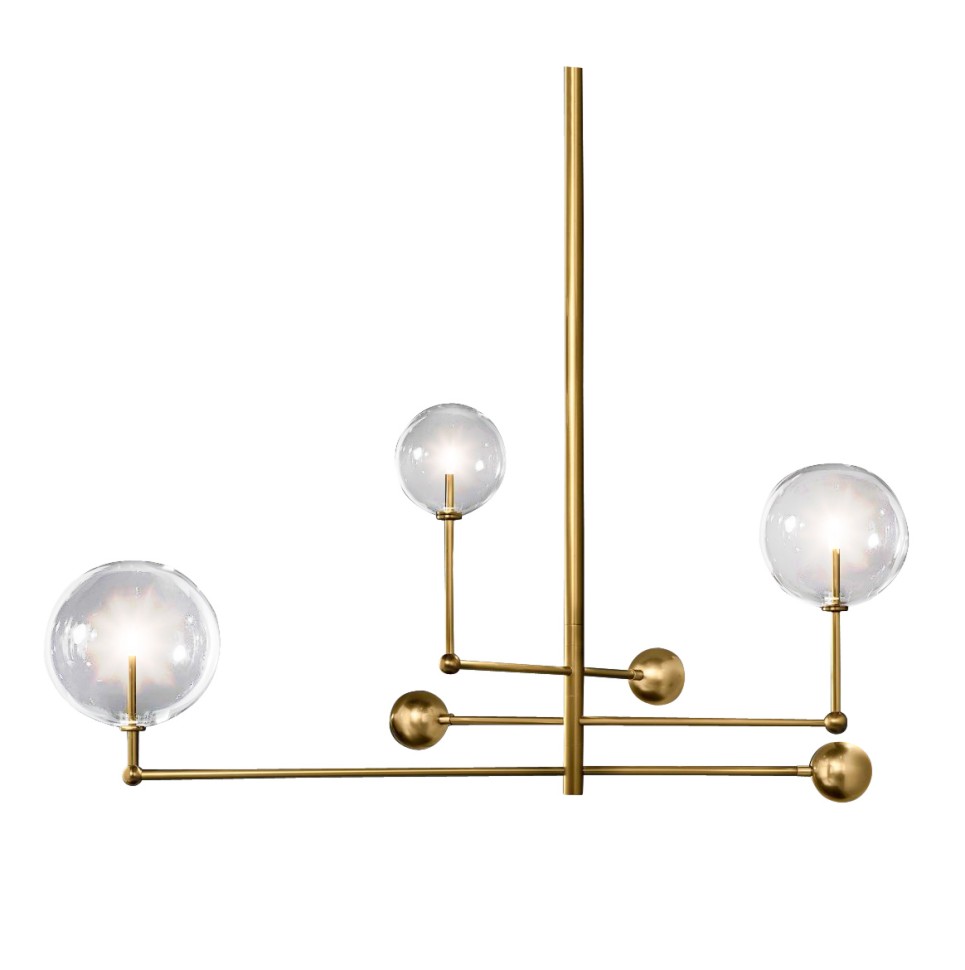Люстра Delight Collection KG0835P-3 brass