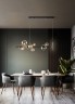 Люстра Delight Collection KG1233P-10 black/clear