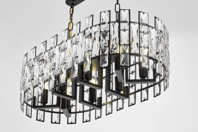 Подвесной светильник Lumina Deco Florina LDP 7041-700-PR BK