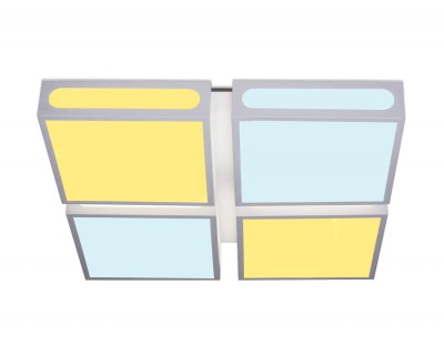 Накладной светильник Ambrella Light FS1888 WH/SD 144W 4200K D520*520