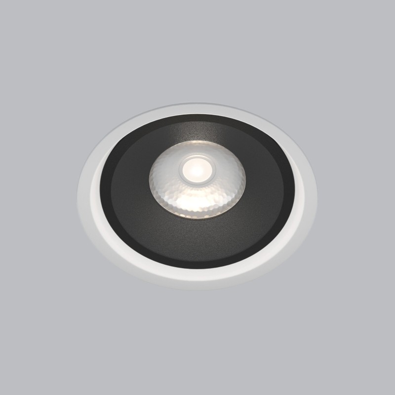 Встраиваемый светильник Elektrostandard 25083/LED 6W 4200K белый/чёрный