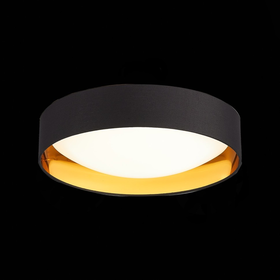 SLE201102-01 Светильник потолочный Черный, Золотистый/Белый LED 1*24W 4000K