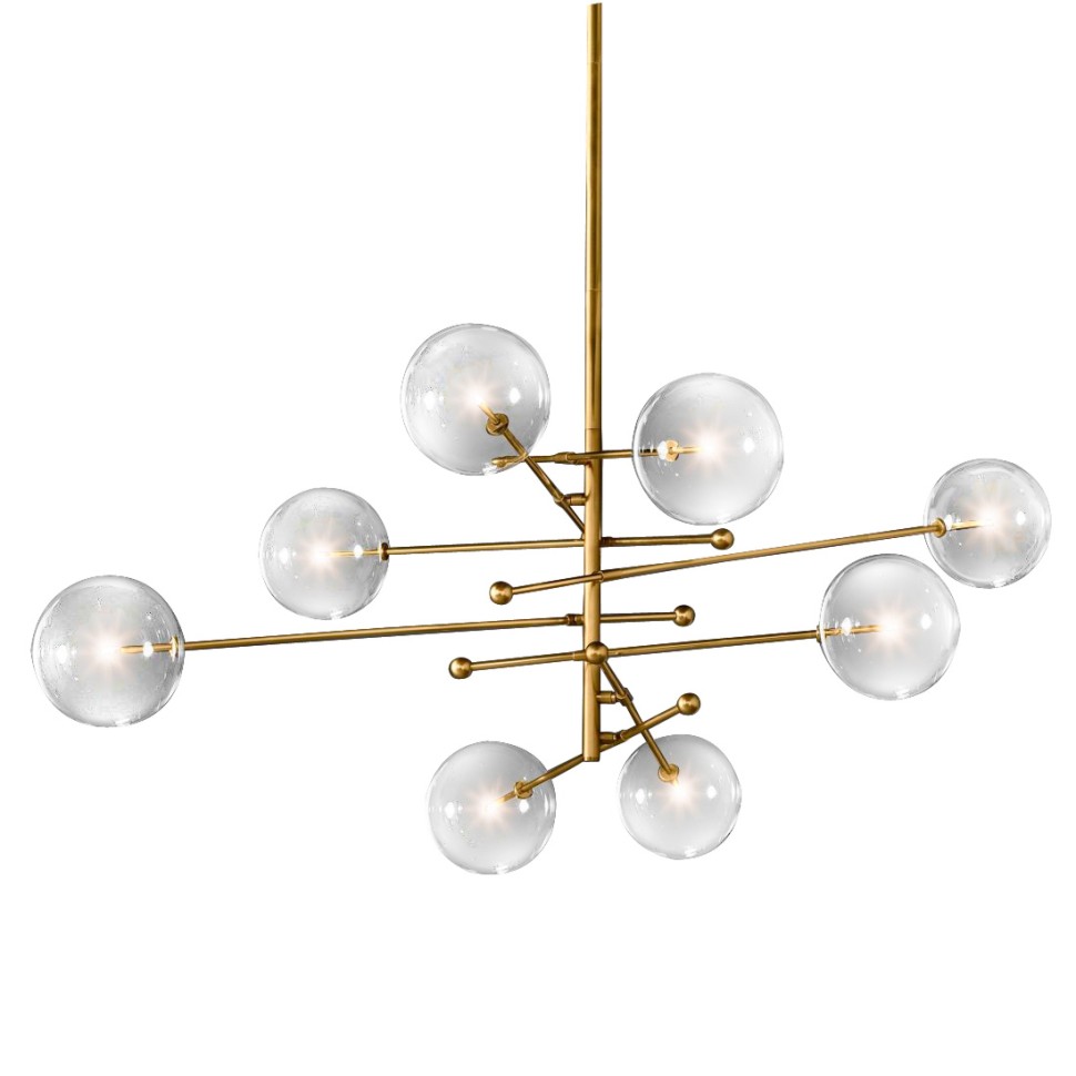 Люстра Delight Collection KG0835P-8 brass