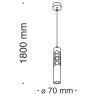 Подвесной светильник Technical P037PL-L11B4K