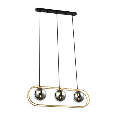 INDIGO Подвесной светильник SPAZIO 11017/3P Gold