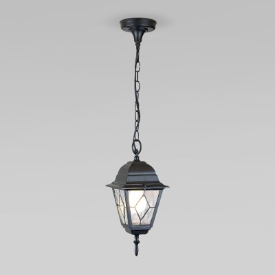 Подвесной уличный светильник Elektrostandard Vega H черный