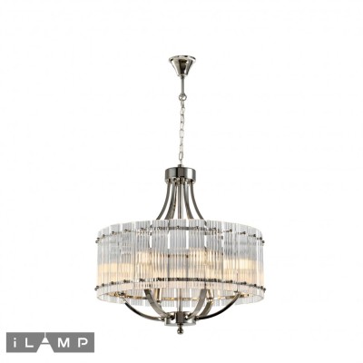 Подвесной светильник iLamp SILVERSTONE P9504-6 NICKEL