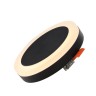 ST104.402.06 Светильник встраиваемый Черный LED 1*6W 3000K 468Lm Ra>80 120° IP20 D110xH20 170-240V