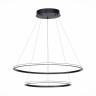ST604.443.56 Светильник подвесной ST-Luce Черный/Белый LED 1*56W 4000K
