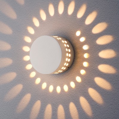 Светильник настенный Elektrostandard 1585 TECHNO LED ARKADA белый