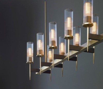 Люстра Delight Collection KM0936P-12 brass