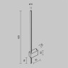 Настенный светильник (бра) Technical C070WL-L6W3K