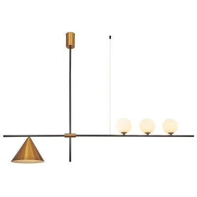 INDIGO Светильник на штанге BREVE 11031/4R Brass