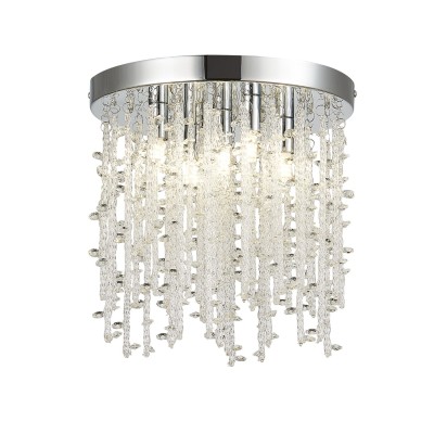 SLE103302-05 Светильник потолочный Хром/Прозрачный G9 5*3W