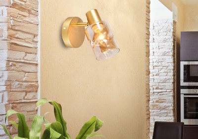 Настенные светильники Споты Escada 1133/1 E14*60W Gold