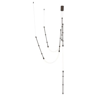 INDIGO Подвесной светильник 14010/3P Chrome