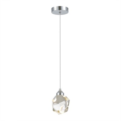 SL6114.103.01 Подвес ST-Luce Хром/Прозрачный LED 1*3W 3000K