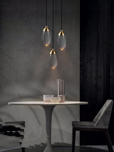 Подвесной светильник Delight Collection MT8848-3H brass