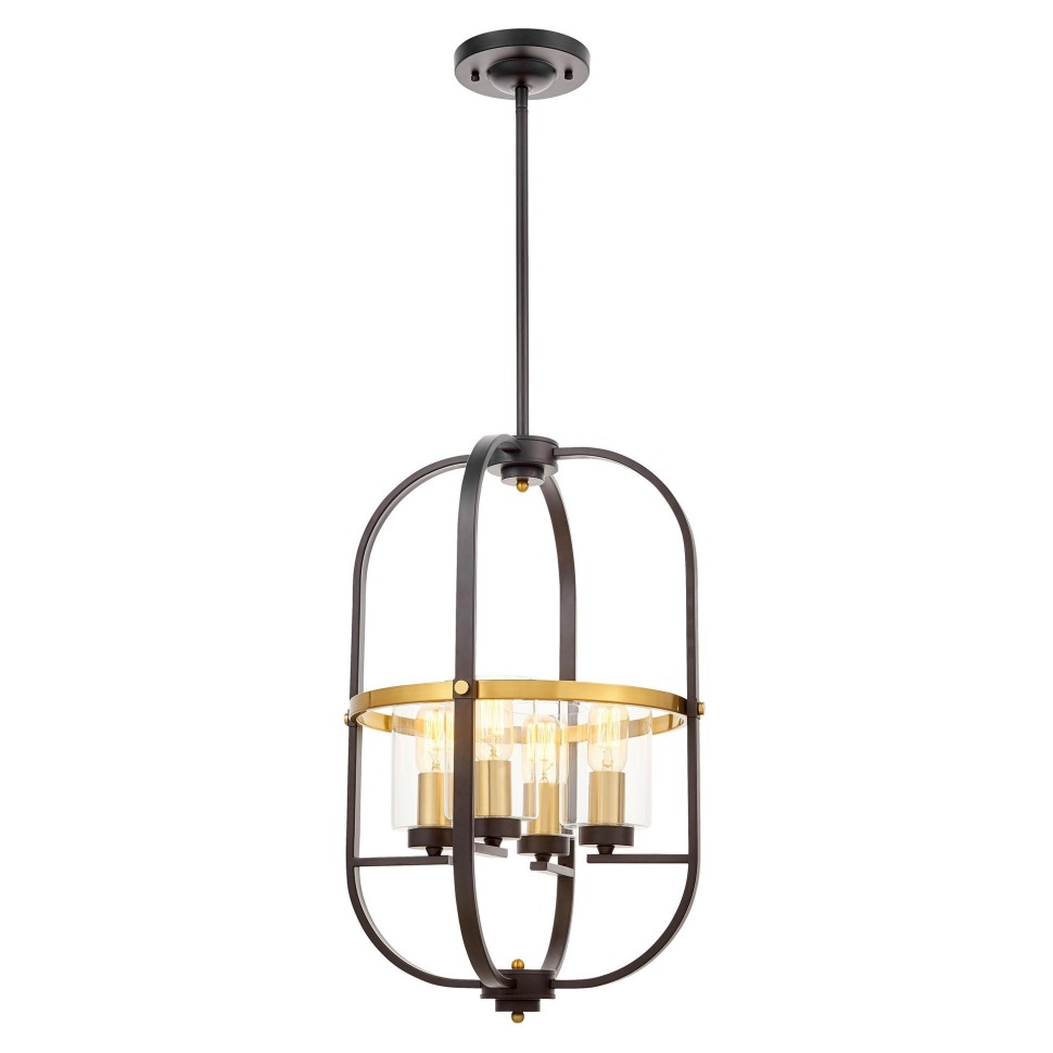 Подвесной светильник Lumina Deco Monterey LDP 1141-4 BK+MD