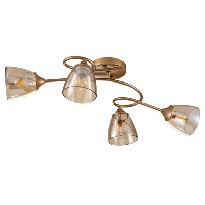 Люстры Потолочные Escada 1112/4P Е27*60W Champagne Gold